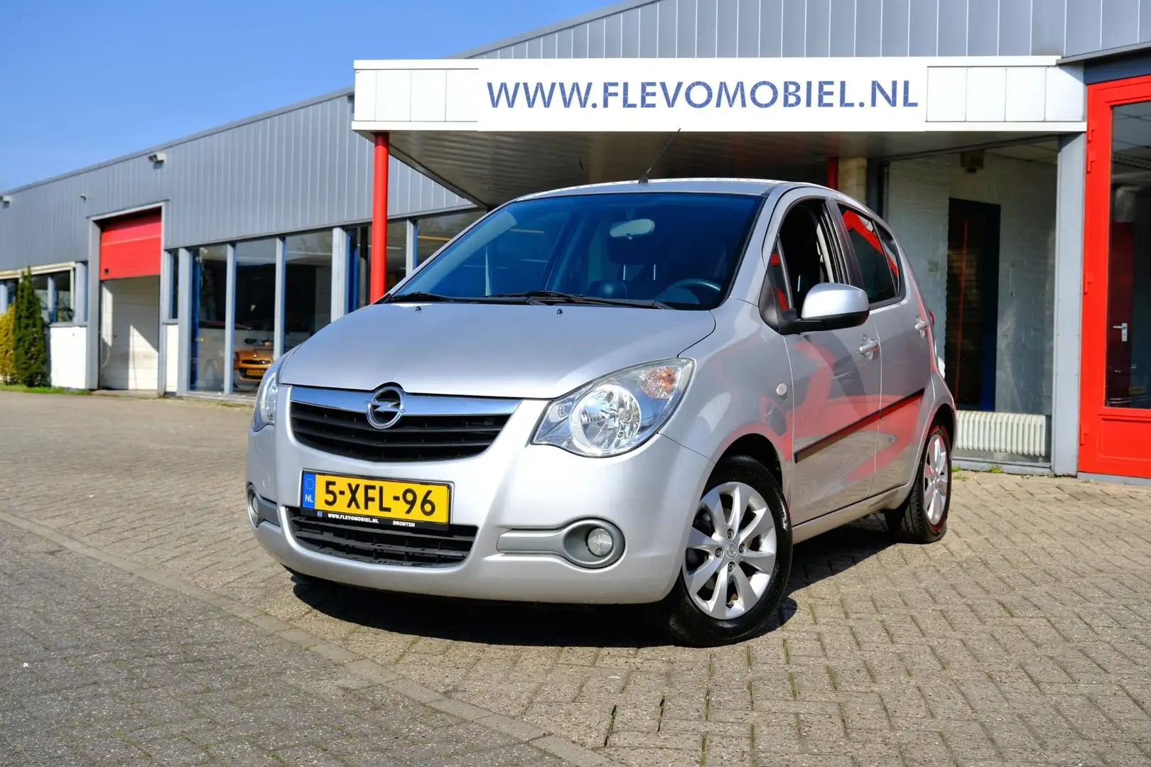 Opel Agila 1.0 Berlin 5-drs Airco|LMV Grau - 1