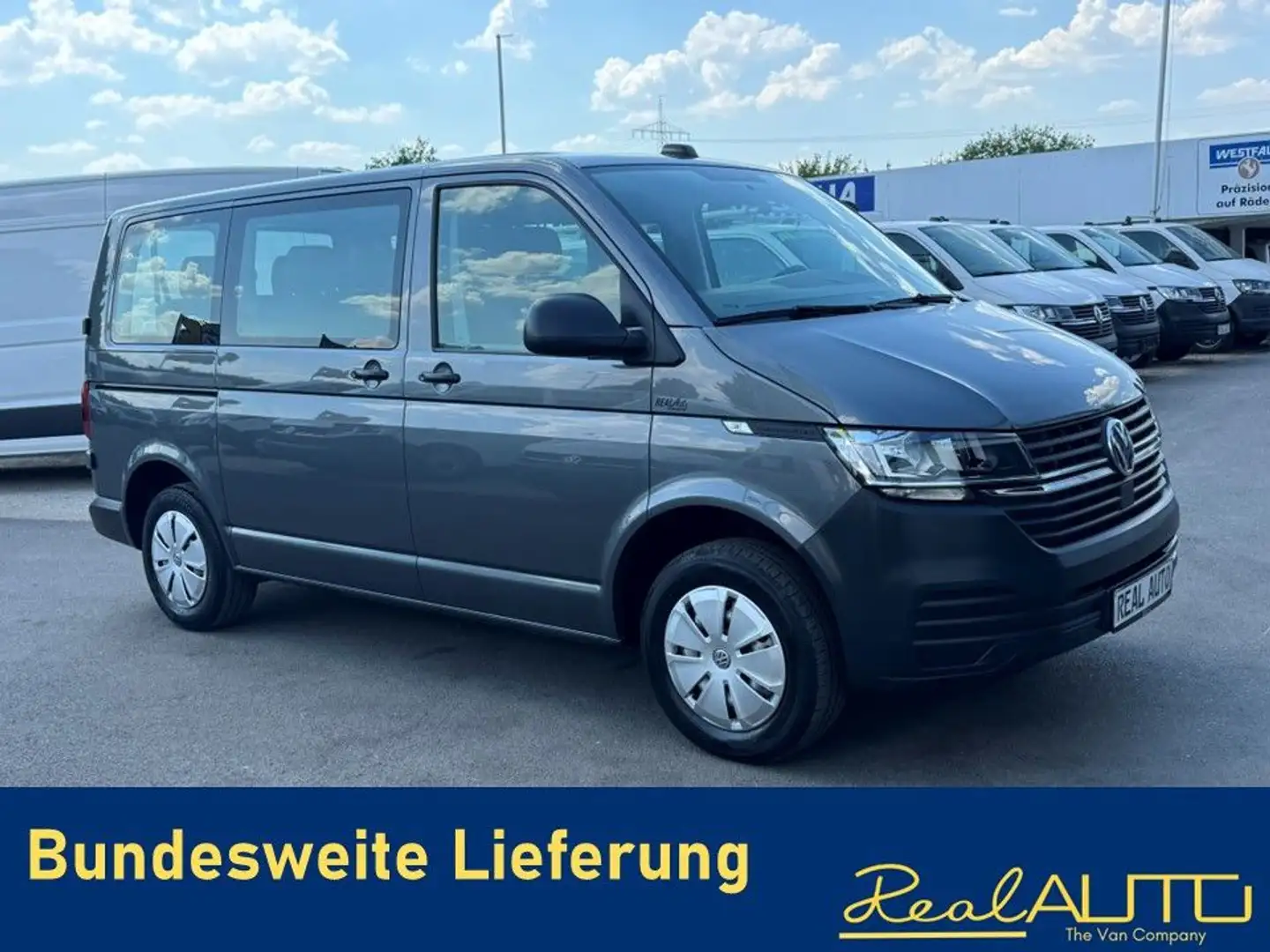 Volkswagen T6 Kombi /Transporter 6.1 TDI Klima*Tempomat*PDC Gris - 1