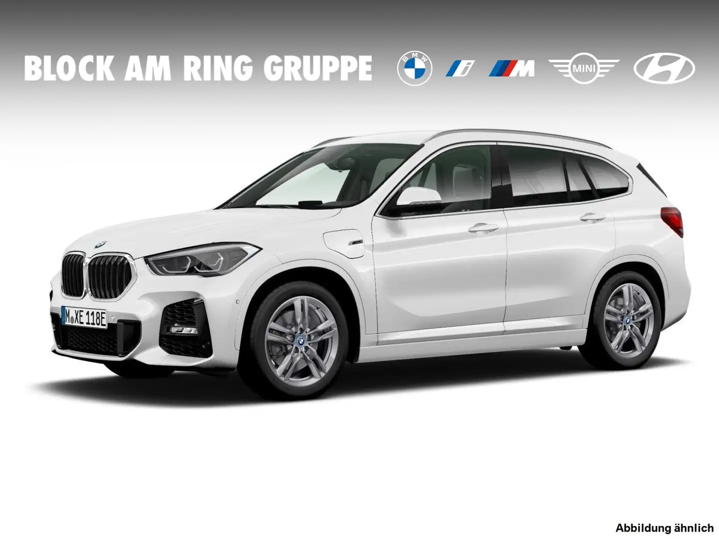 BMW X1 xDrive25e Modell M Sport AHK SH PDC Klimaaut. HUD Weiß - 1