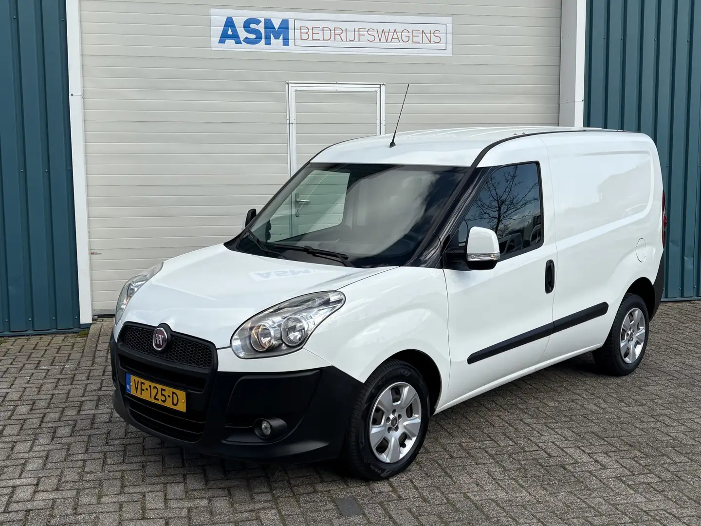 Fiat Doblo Cargo 1.3 902Pk MultiJet SX / SCHUIFDEUR / Trekhaa Blanc - 2