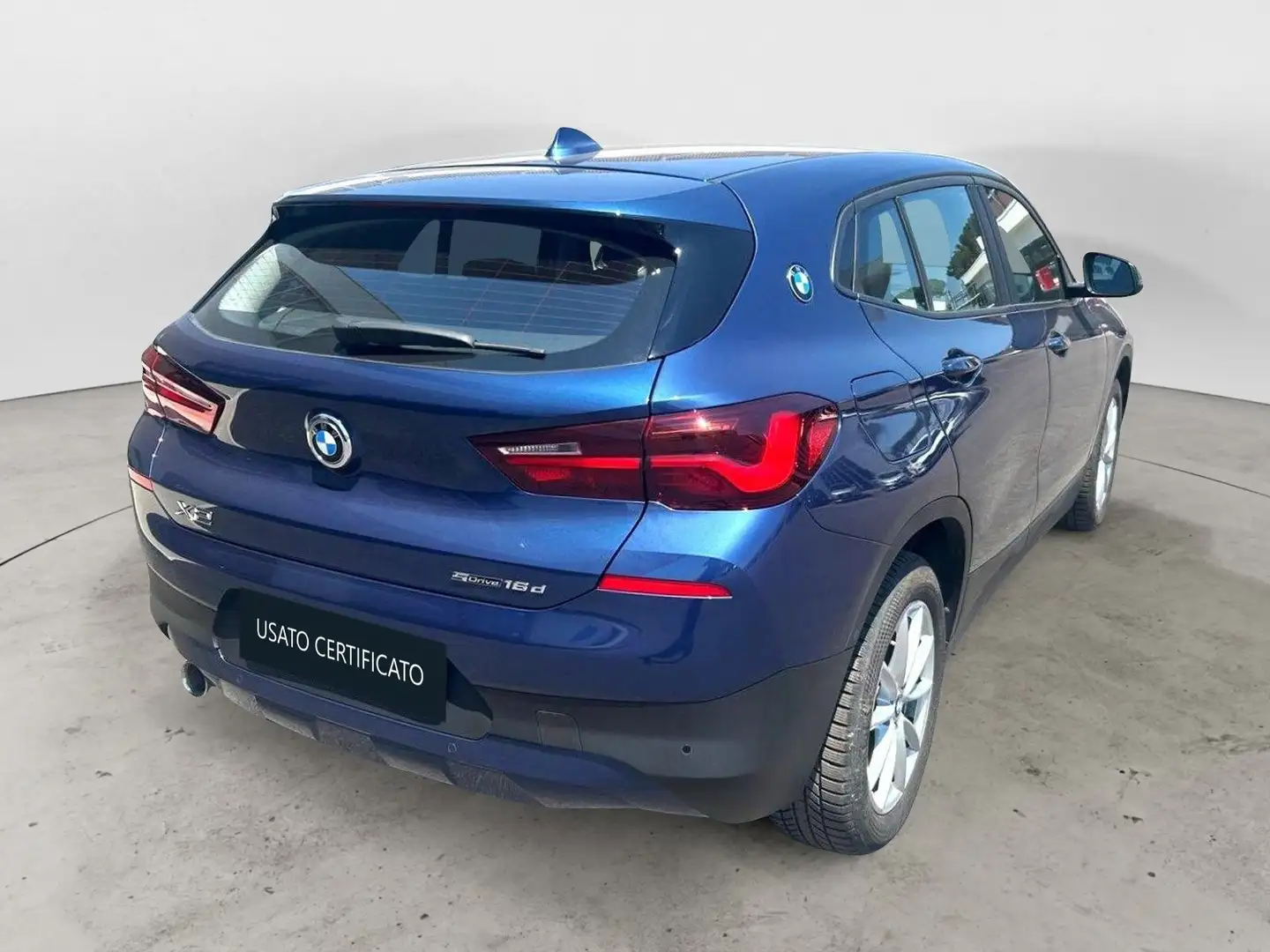 BMW X2 sDrive16d 116 CV NAVI LED Business-X Bleu - 2