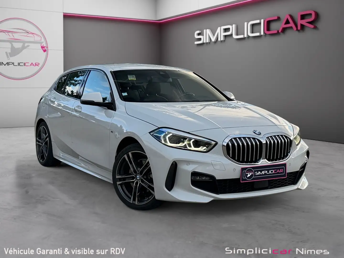 BMW 116 116d 116 ch M Sport Blanc - 1