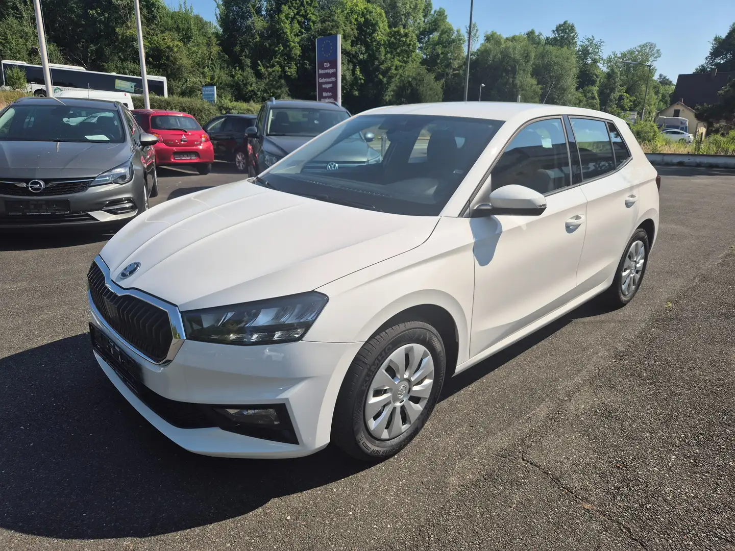 Skoda Fabia 1.0 TSI  Garantie bis 5. Jahr *Sitzheiz/PCD/LED* Weiß - 1