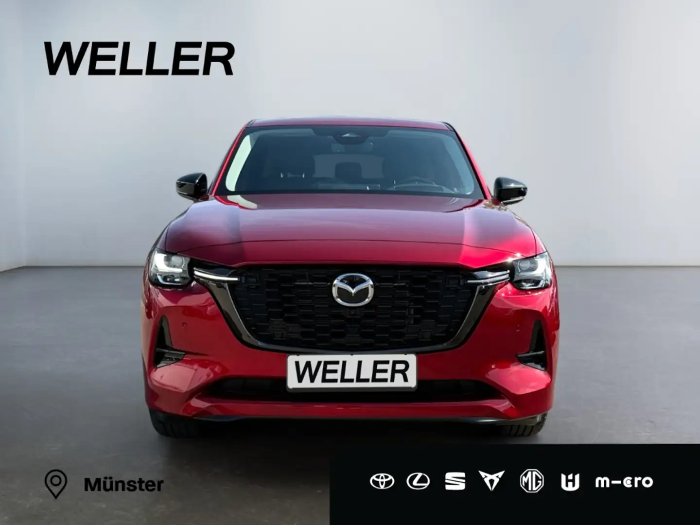 Mazda CX-60 e-SKYACTIV-D 200 M HYBRID HOMURA *HUD*360* Rot - 2