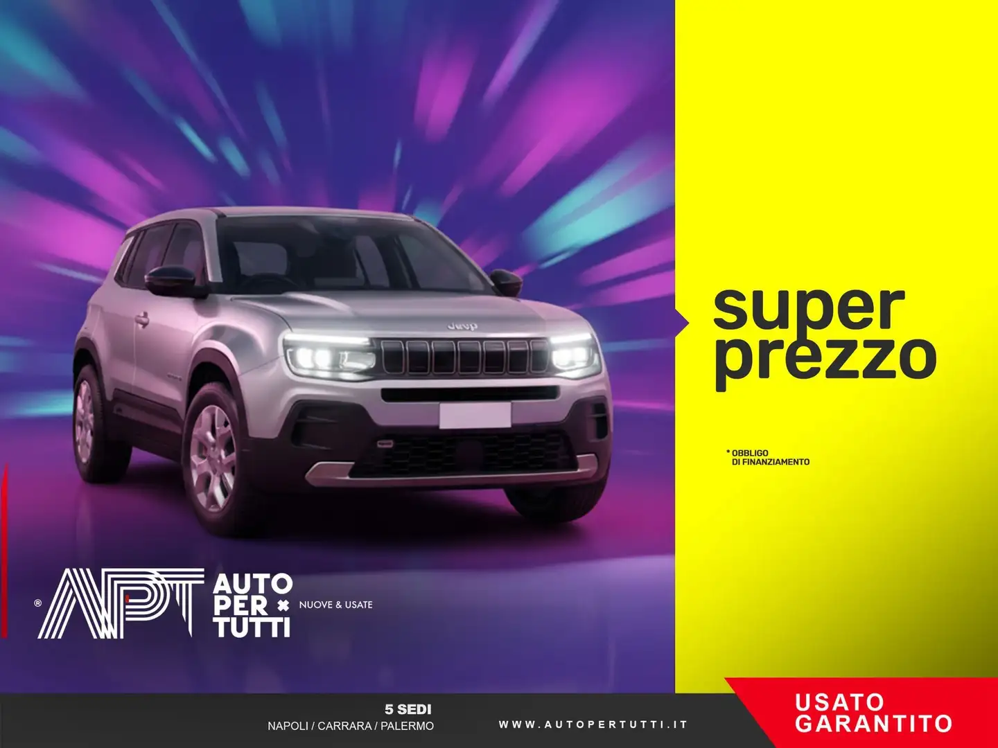 Jeep Avenger Avenger 1.2 turbo Altitude fwd 100cv Grijs - 1