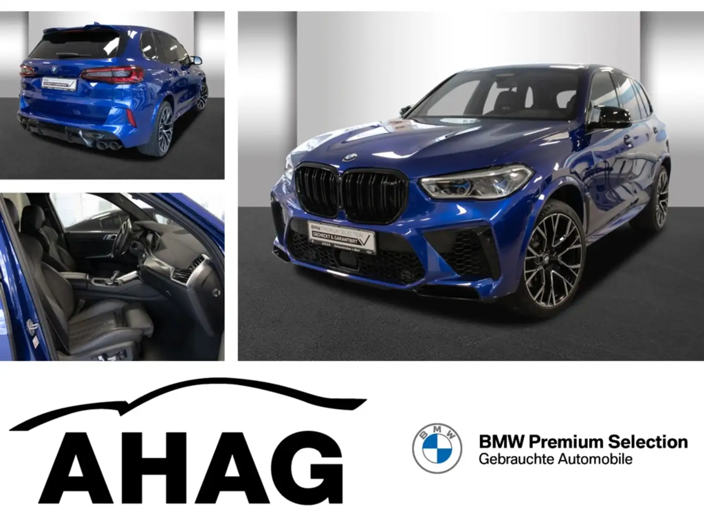 BMW X5 M Competition Competition Paket AHK plava - 1