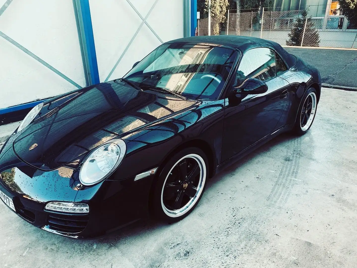 Porsche 997 911 Carrera Black Edition Cabrio,Schalter, Deutsch Schwarz - 1