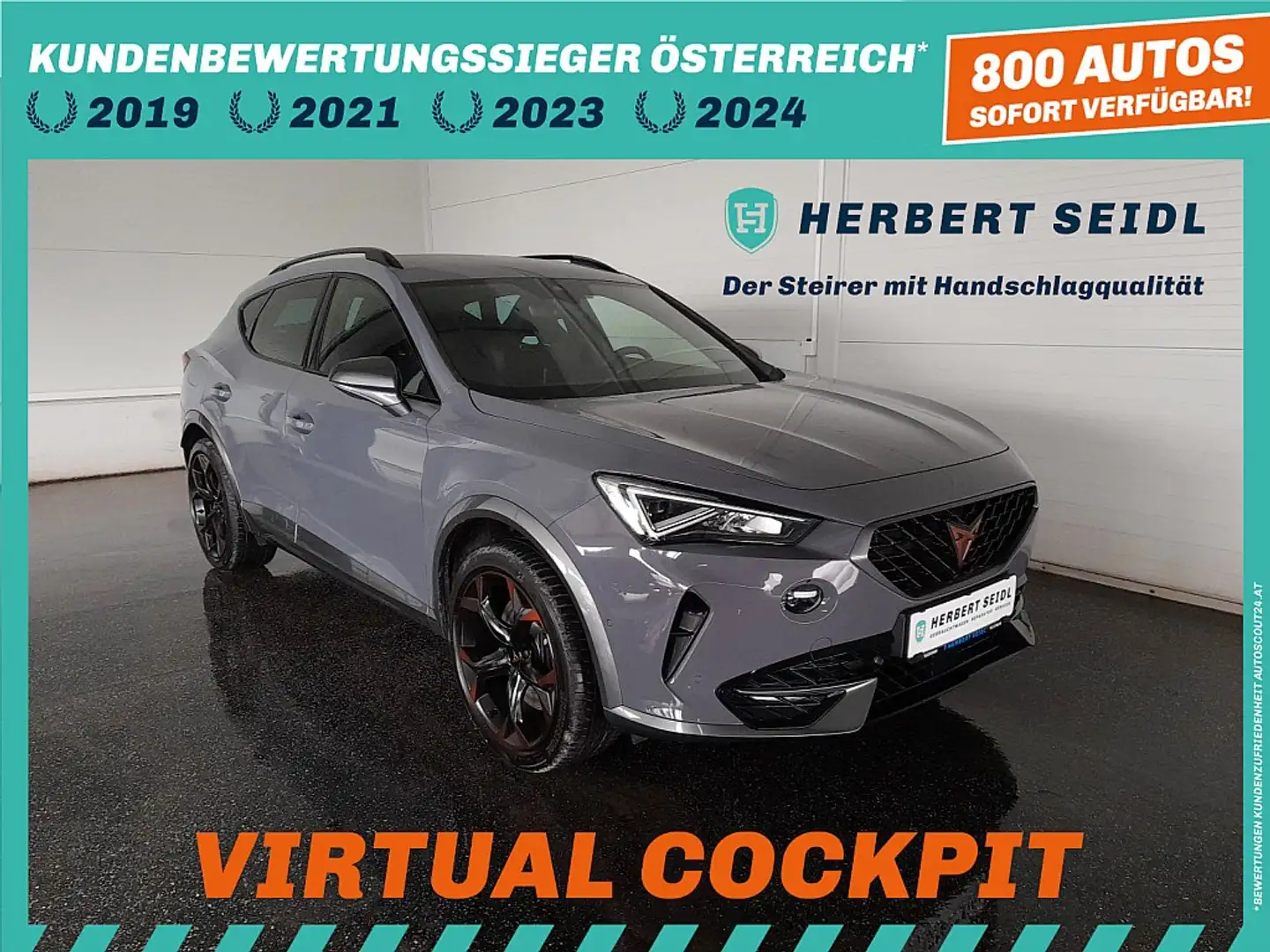 CUPRA Formentor VZ e-Hybrid 150/245 DSG *19 ZOLL KUPFER / SUPER... Grau - 1
