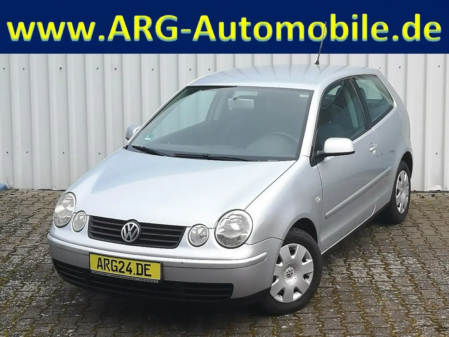 Volkswagen Polo 1.2 Comfortline - TÜV+Steuerkette+Service neu Silber - 1