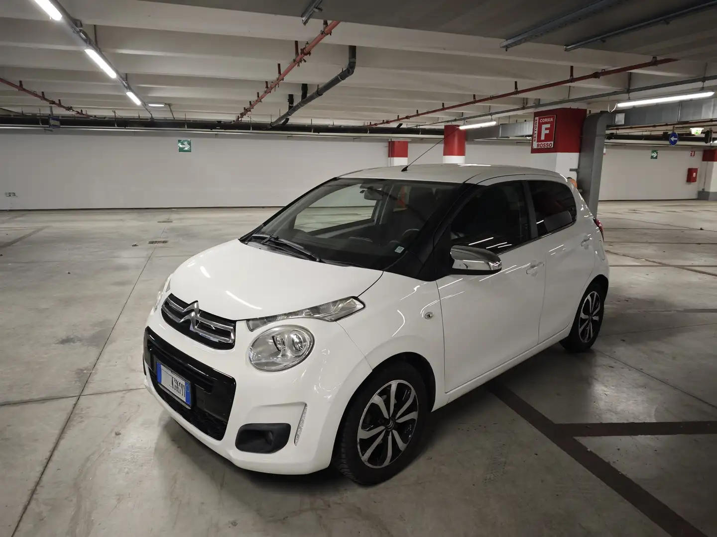 Citroen C1 C1 II 2014 5p 1.2 puretech Feel Bianco - 2