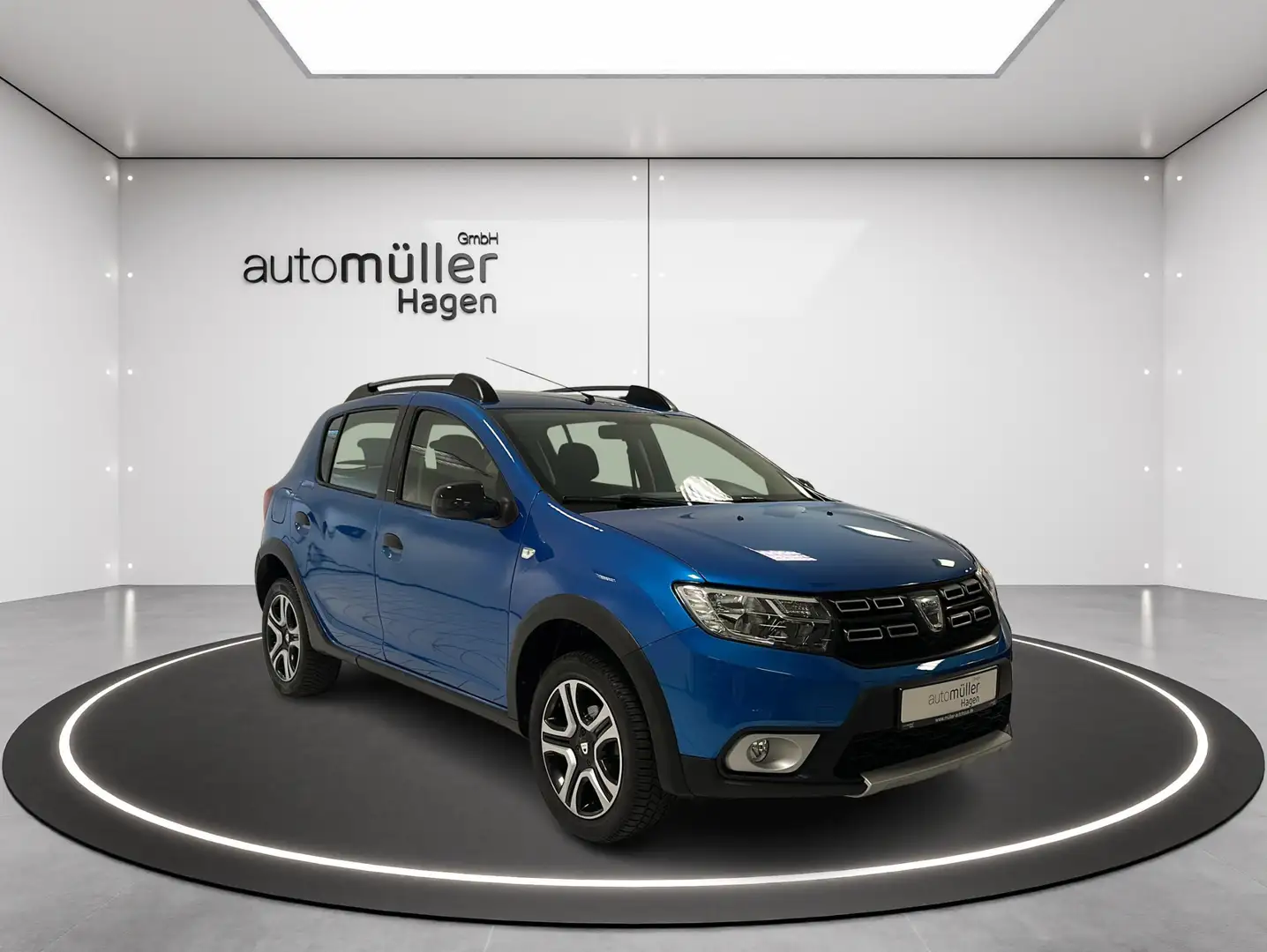 Dacia Sandero TCe 90 Stepway Celebration NAVI|KAM|AHK Bleu - 1