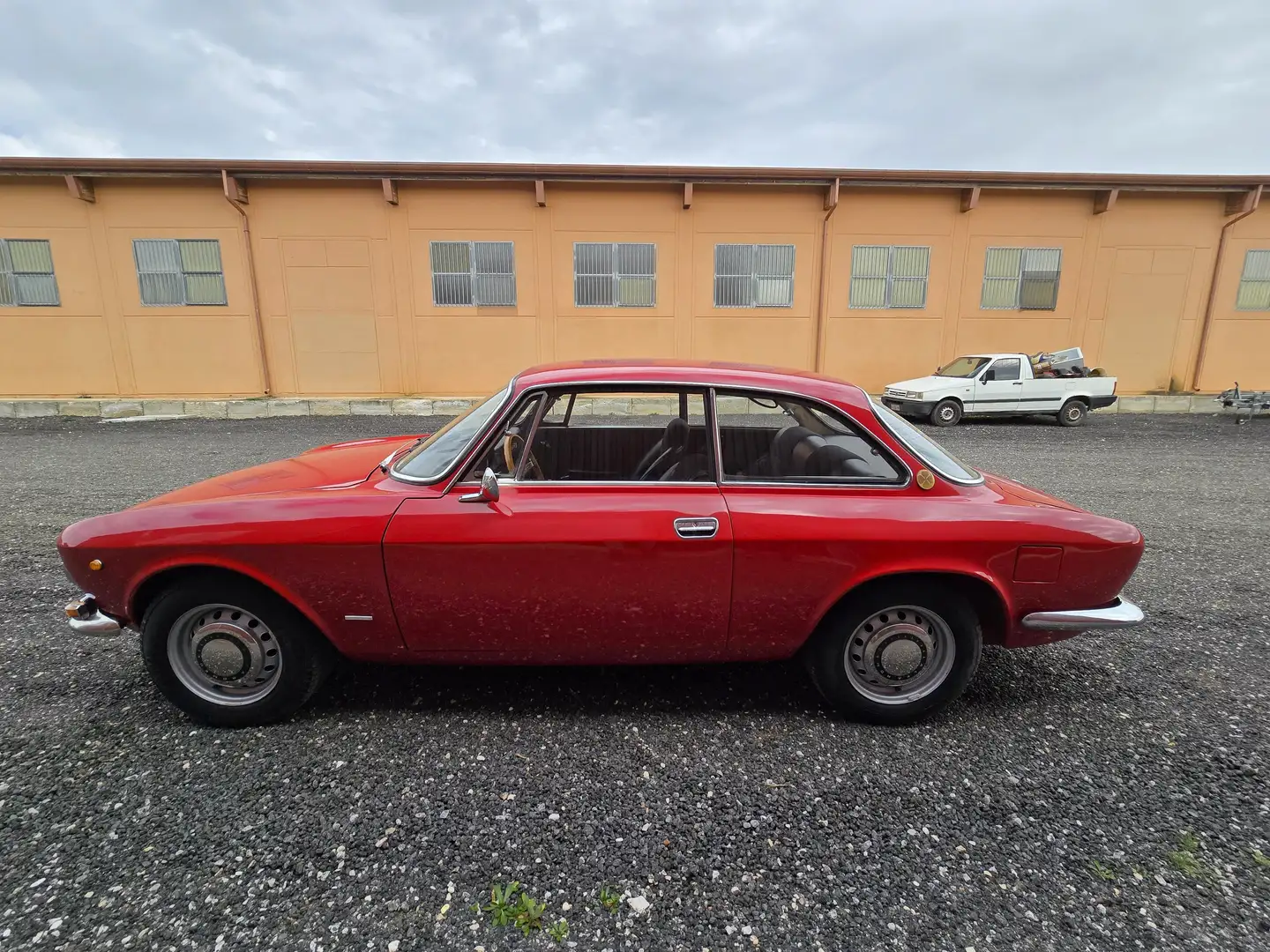 Alfa Romeo GTV 1750, Prima Serie pedaliera bassa, documenti orig Rosso - 2