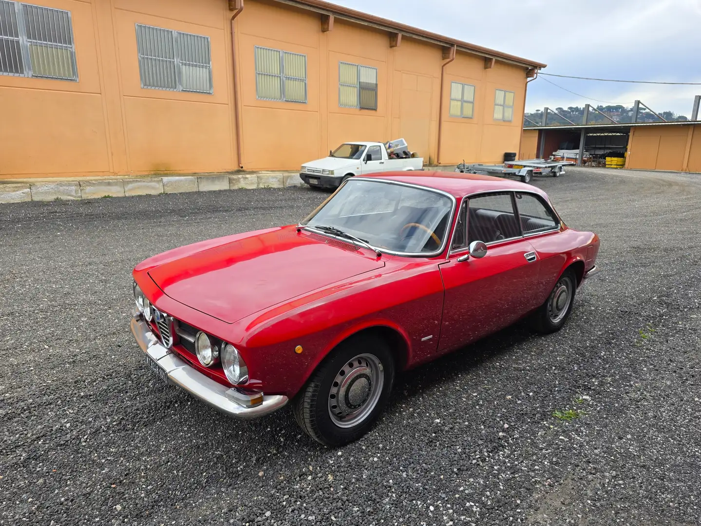 Alfa Romeo GTV 1750, Prima Serie pedaliera bassa, documenti orig Rosso - 1