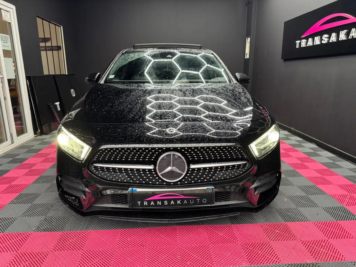 Mercedes-Benz A 200 Classe A 200 d 8G-DCT AMG Line Schwarz - 2