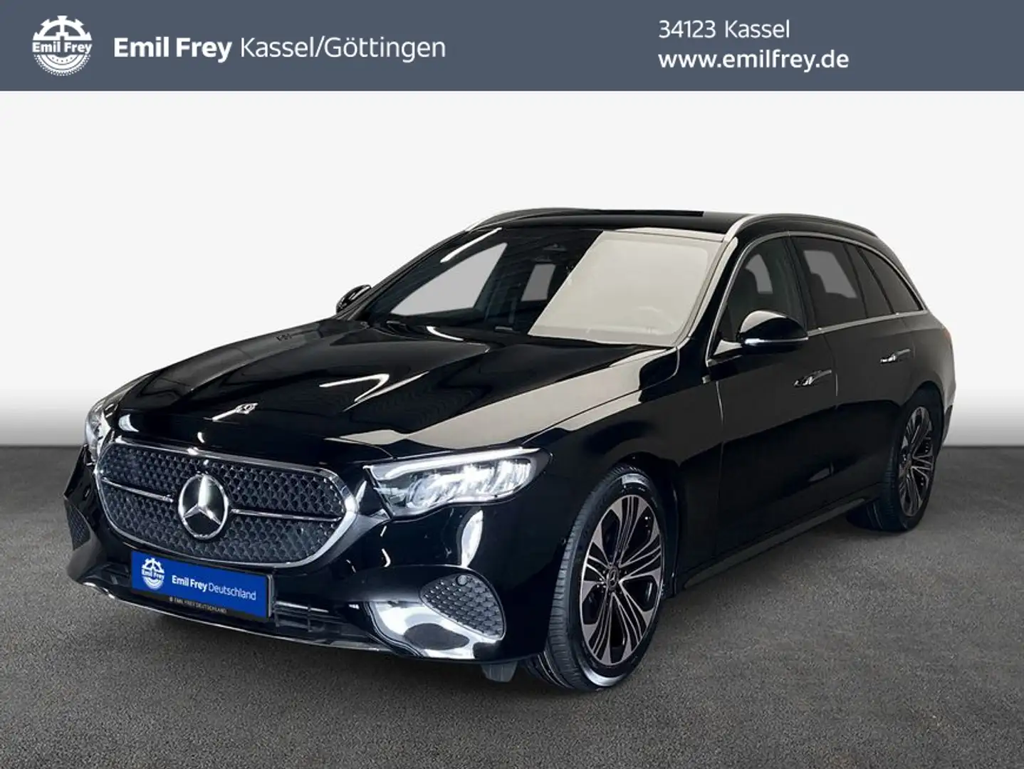 Mercedes-Benz E 220 E-Klasse Schwarz - 1