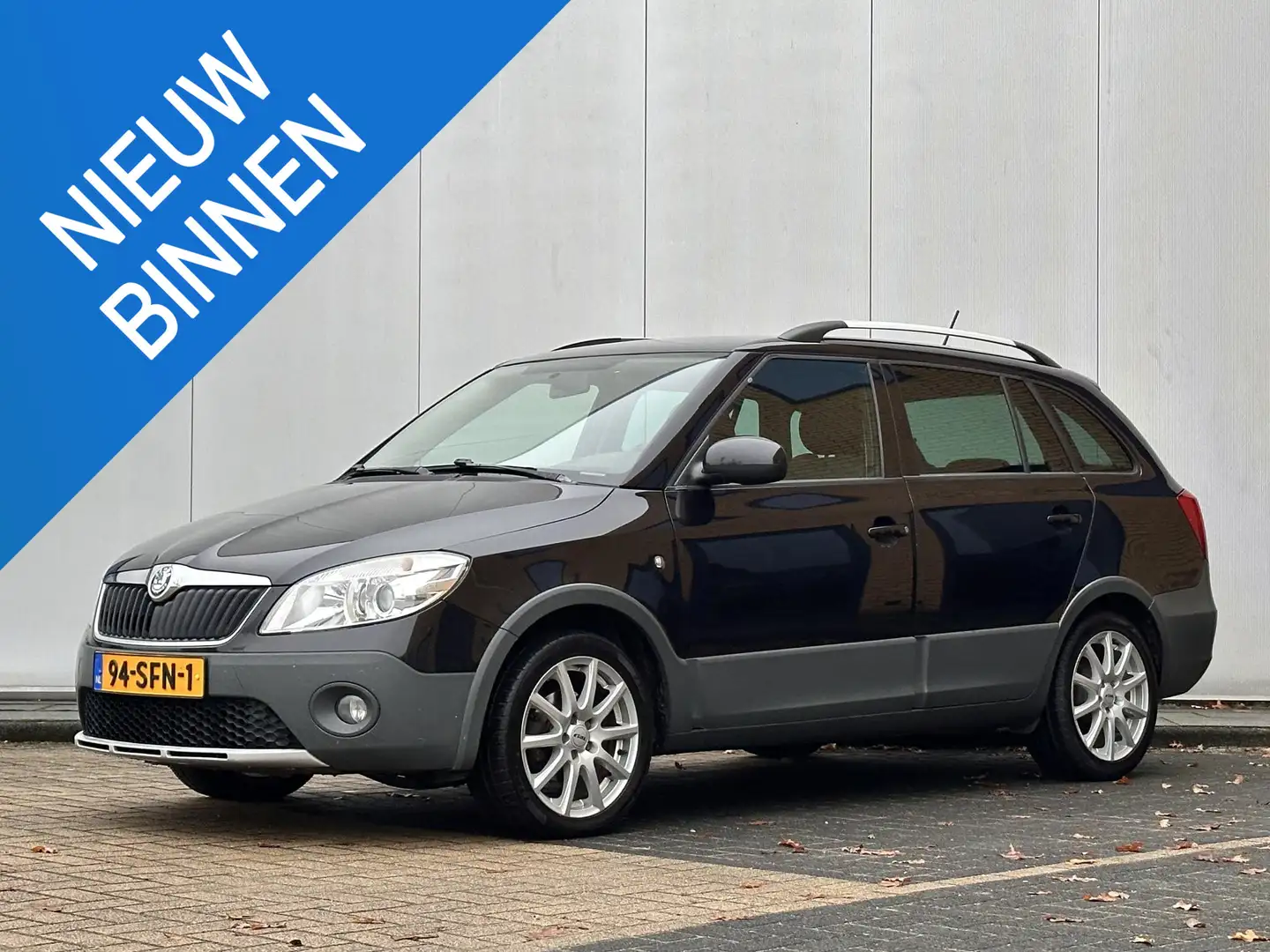 Skoda Fabia Combi 1.2 TSI Scout l Clima l Cruise l Zwart - 1
