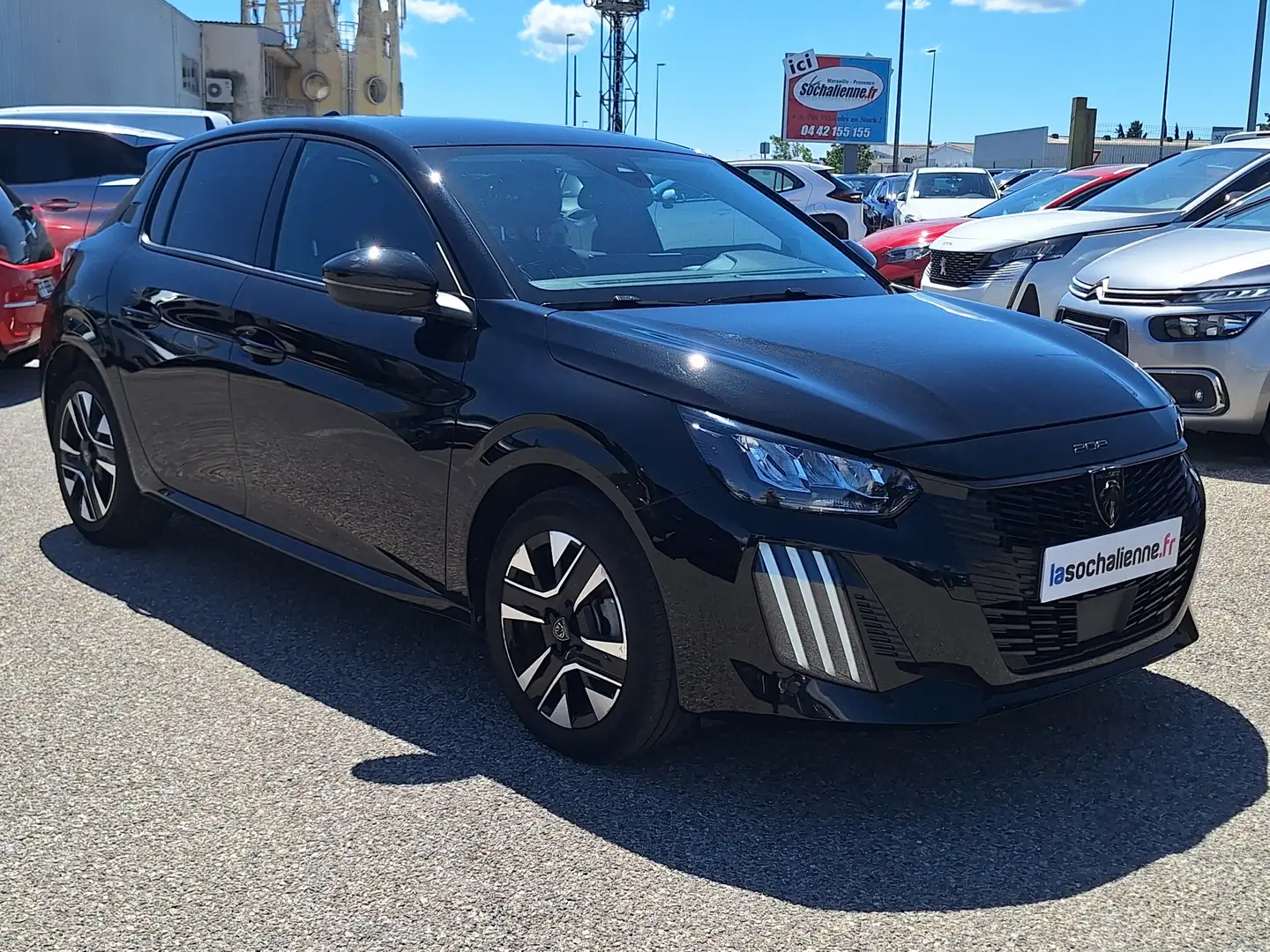 Peugeot 208 Hybrid 100 e-DCS6 Allure Noir - 2