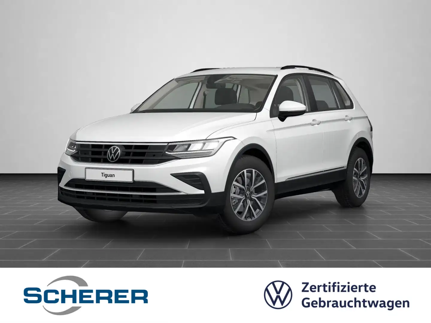 Volkswagen Tiguan Life 2.0 TDI DSG | 5 Jahre Garantie | 17" Weiß - 1