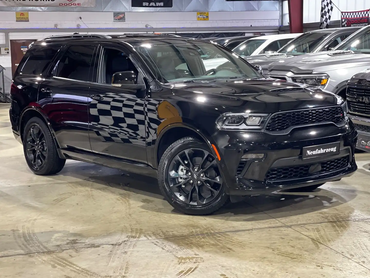 Dodge Durango DURANGO R/T+BLACKTOP+V8+HEMI+AHK+ACC+LPG+SOUNDS. Noir - 1