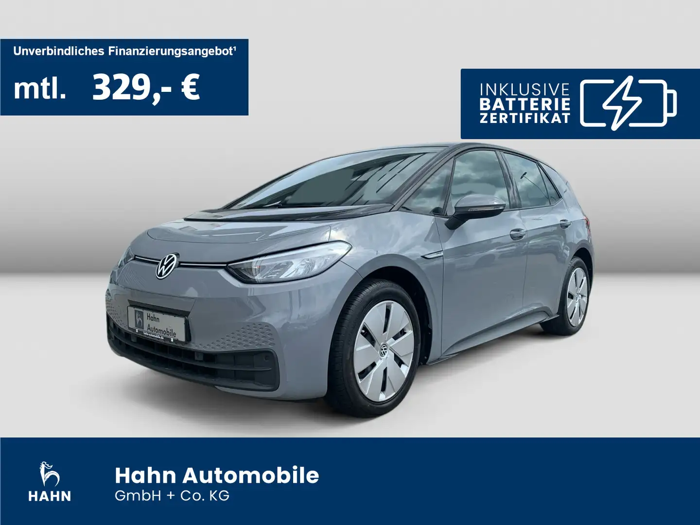 Volkswagen ID.3 Pro Navi Climatr PDC Sitzh CarPlay LED Gris - 1