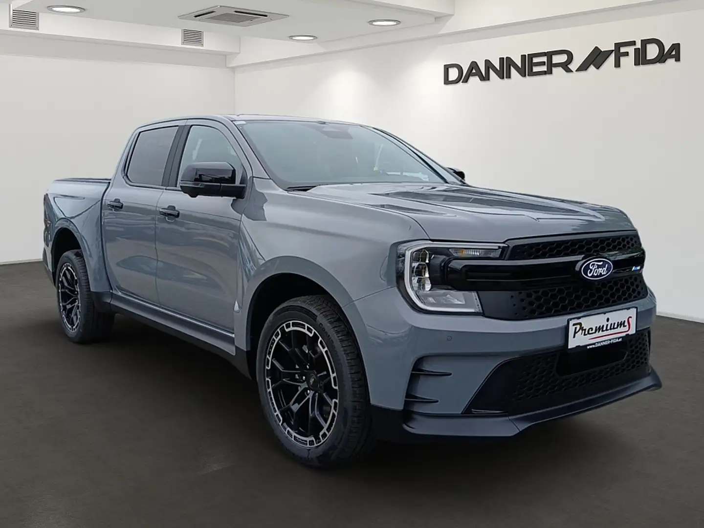Ford Ranger Ranger Doppelkabine MS-RT e-4WD 3,0 V6 EcoBlue ... Gris - 2