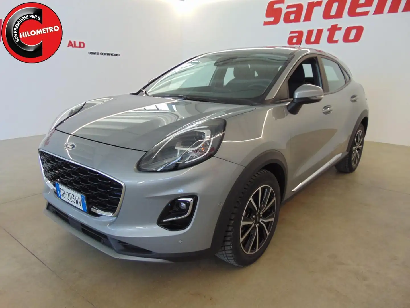 Ford Puma 1.0 EcoBoost 125 CV S&S aut. Titanium Grijs - 2