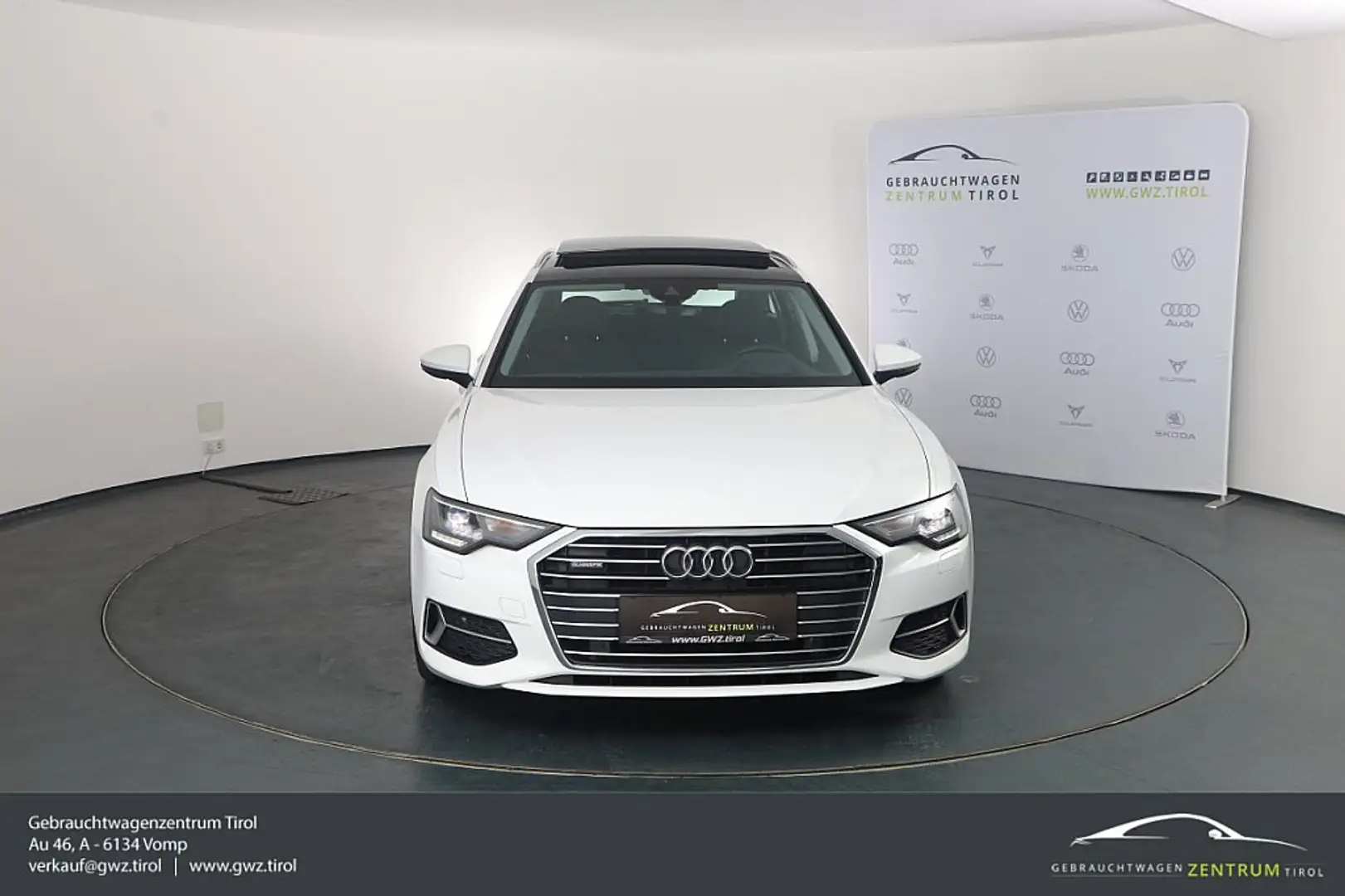 Audi A6 Avant 40 TDI quattro Sport*PANO*AHK*HUD*TOP! Blanc - 2