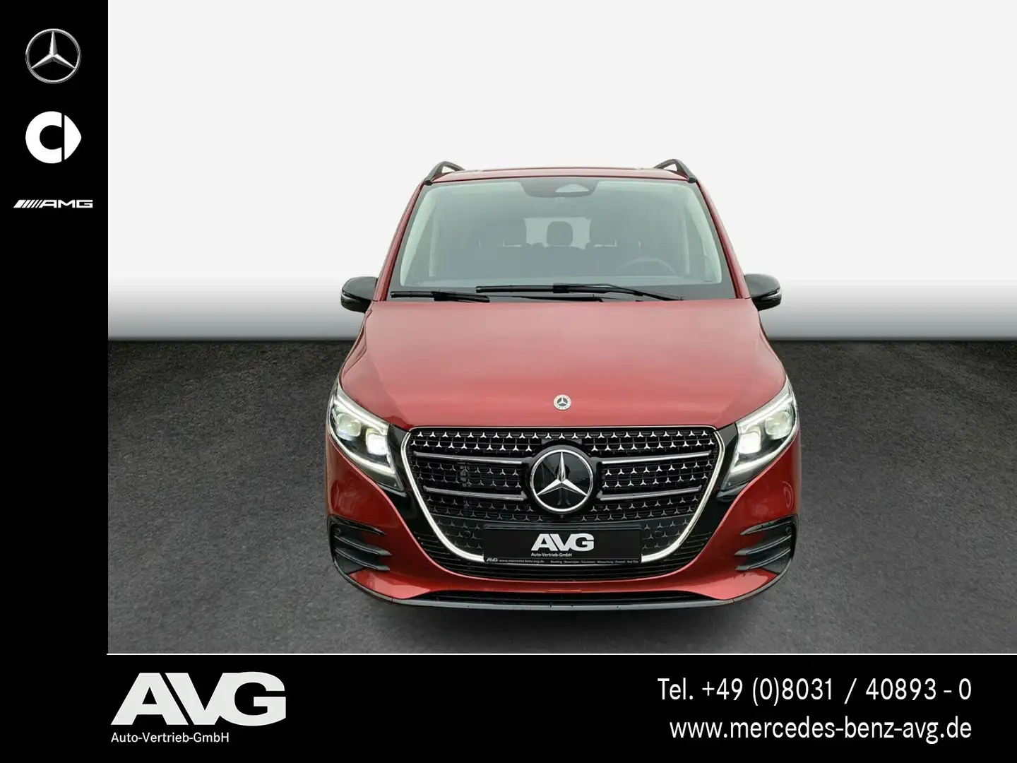 Mercedes-Benz V 300 V 300 d EXCLUSIVE AMG 9G DISTRONIC EASY-PACK Rot - 2