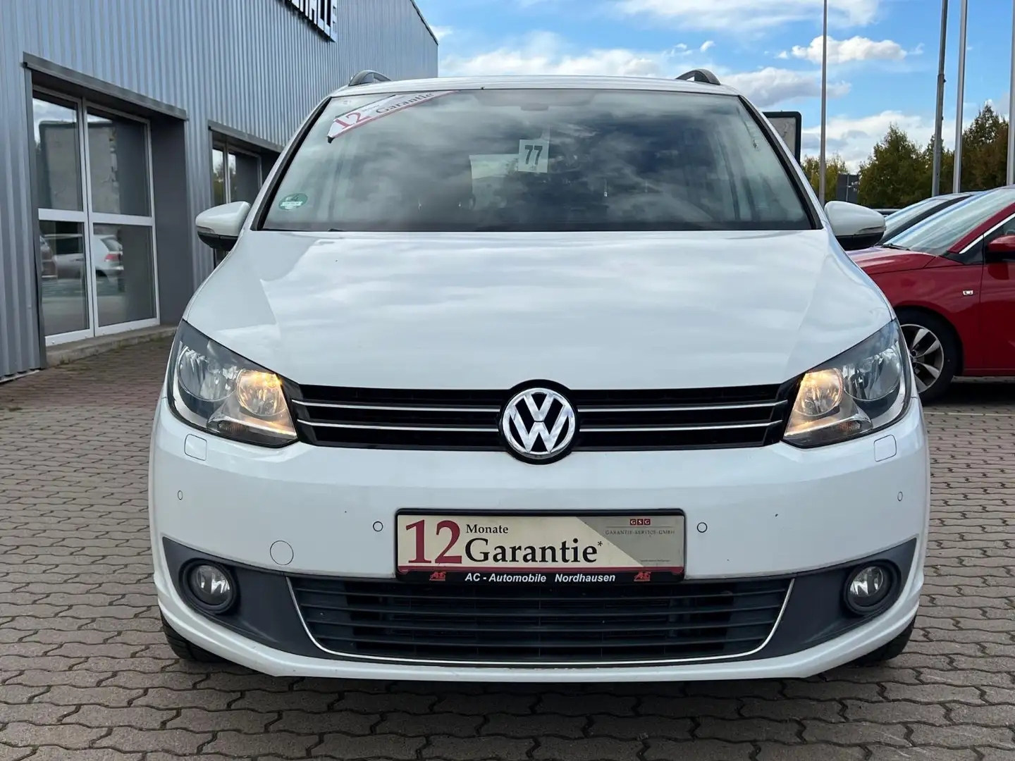 Volkswagen Touran Comfortline BMT Blanc - 2