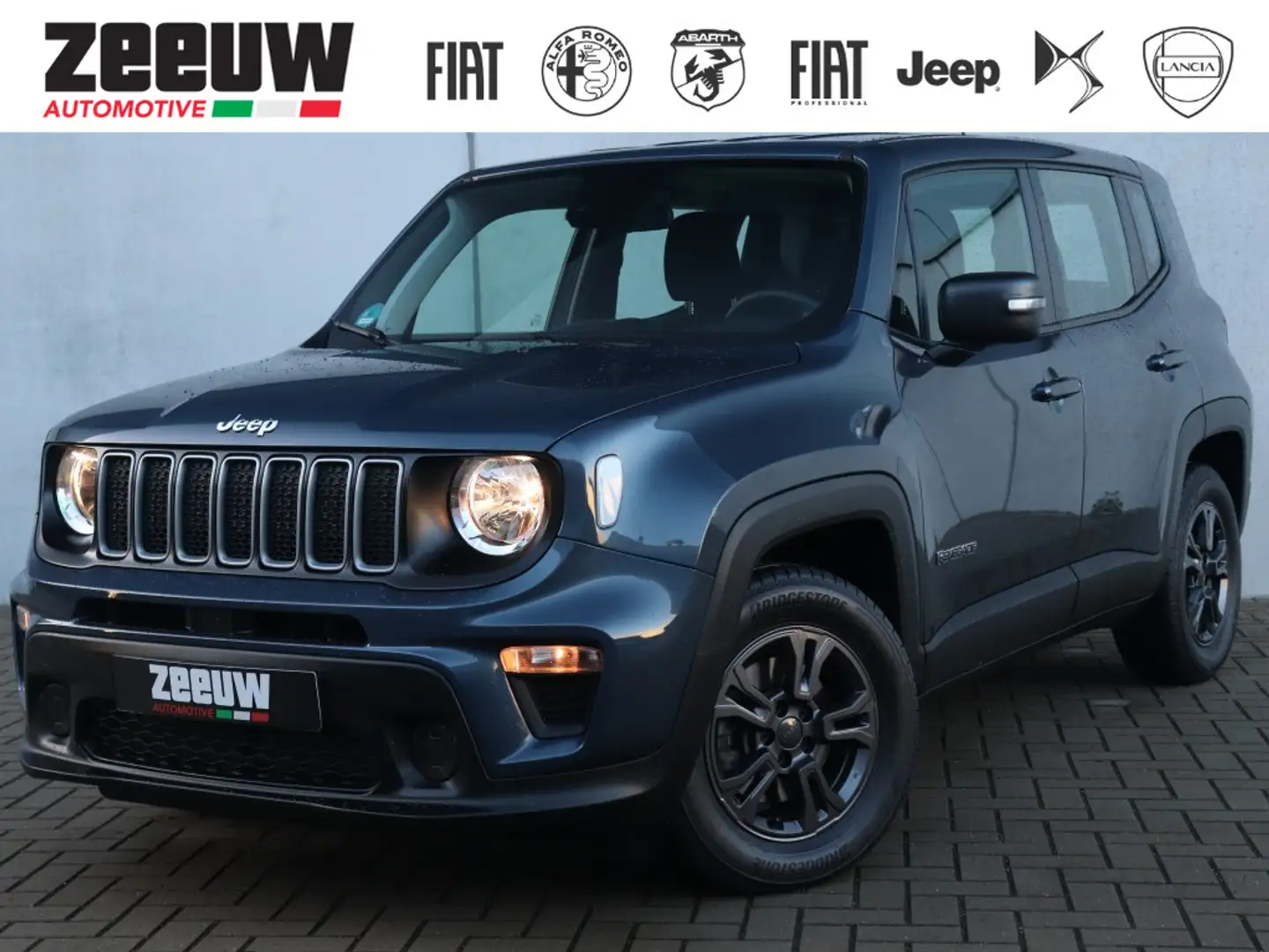 Jeep Renegade 1.5T e-Hybrid 130 PK Longitude | Navi | Trekhaak | Blau - 1