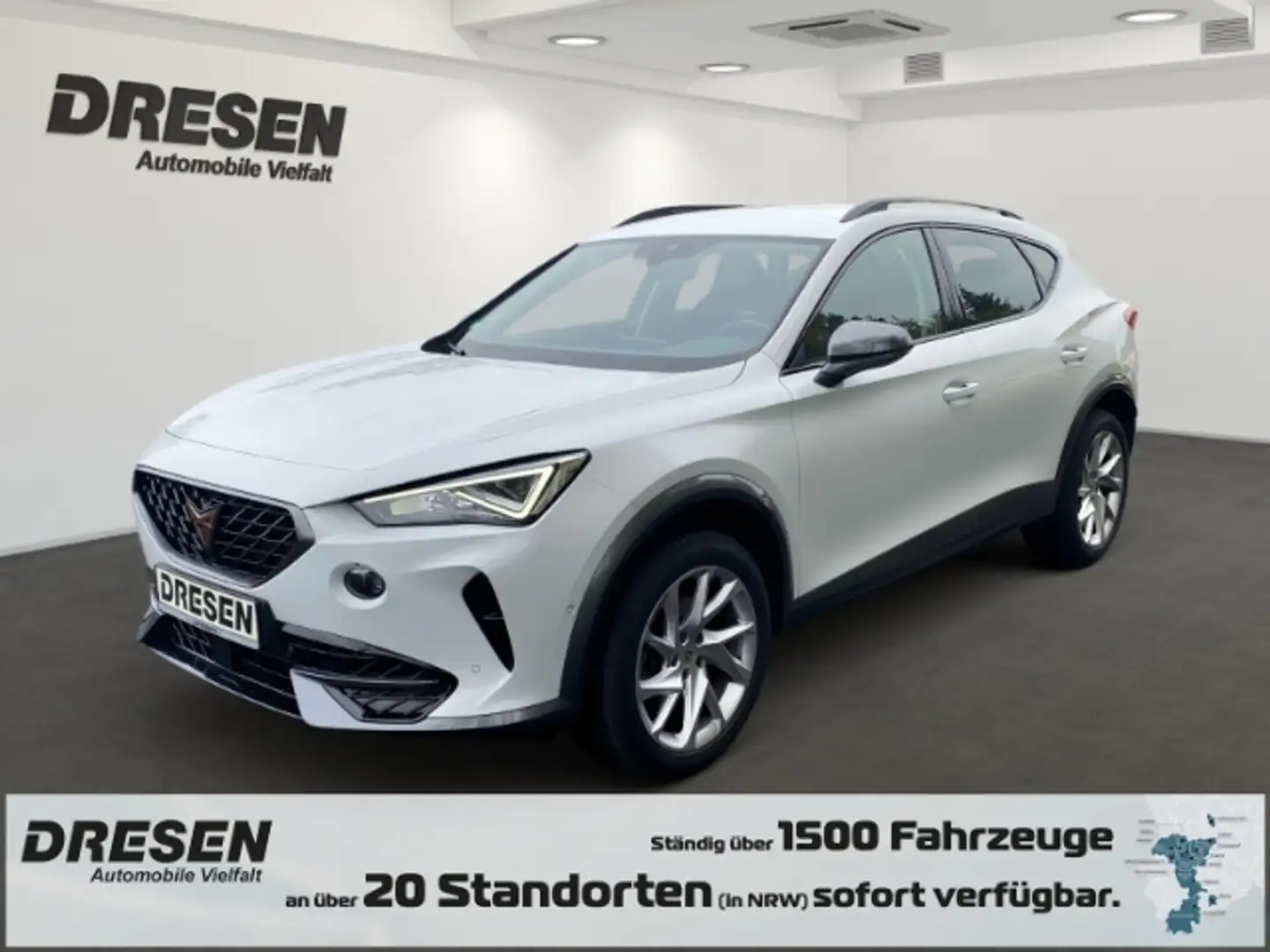 CUPRA Formentor 1.5 TSI DSG Sitzheizung+Navi+Sportsitze+ Tempomat Weiß - 1