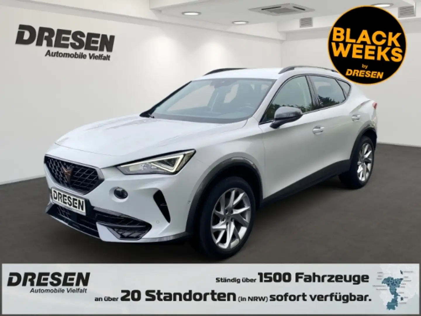 CUPRA Formentor 1.5 TSI DSG Sitzheizung+Navi+Sportsitze+ Tempomat Weiß - 1