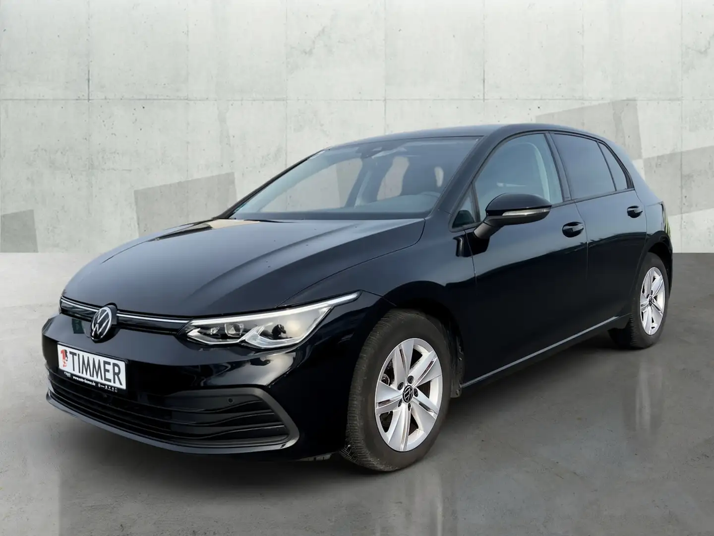 Volkswagen Golf VIII 1.5 TSI LIFE +LED +VIRTUAL +NAVI +SHZ +ALU + Schwarz - 2