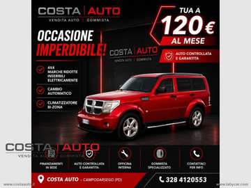 2.8 CRD 4WD Auto GANCIO TRAINO FINANZIABILE