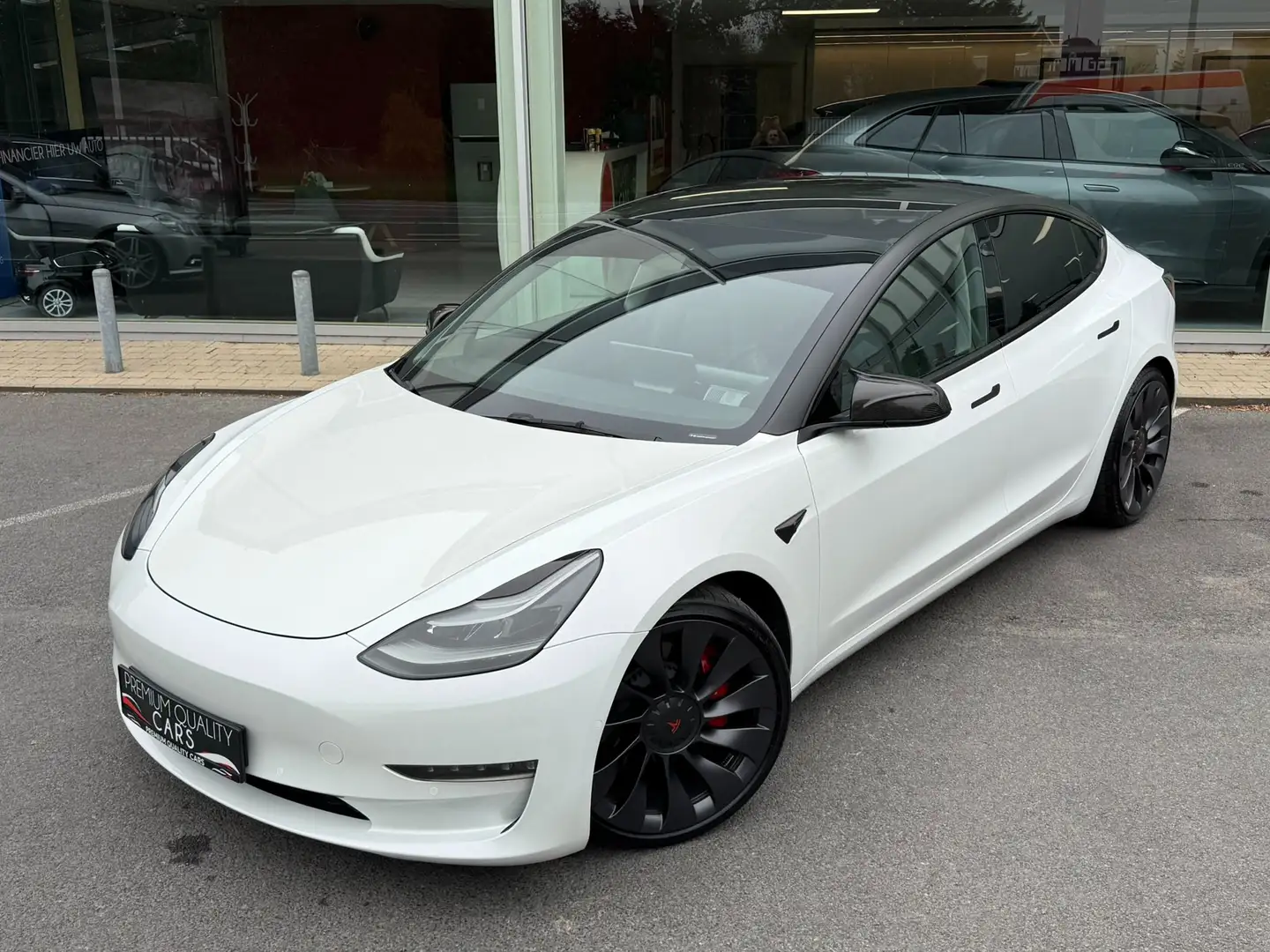 Tesla Model 3 Performance / KW SUSPENSION / PLAIDSTUUR / CARBON/ Beyaz - 2