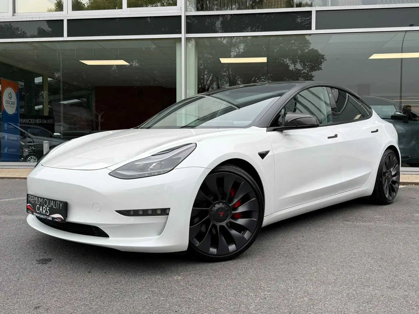 Tesla Model 3 Performance / KW SUSPENSION / PLAIDSTUUR / CARBON/ Beyaz - 1