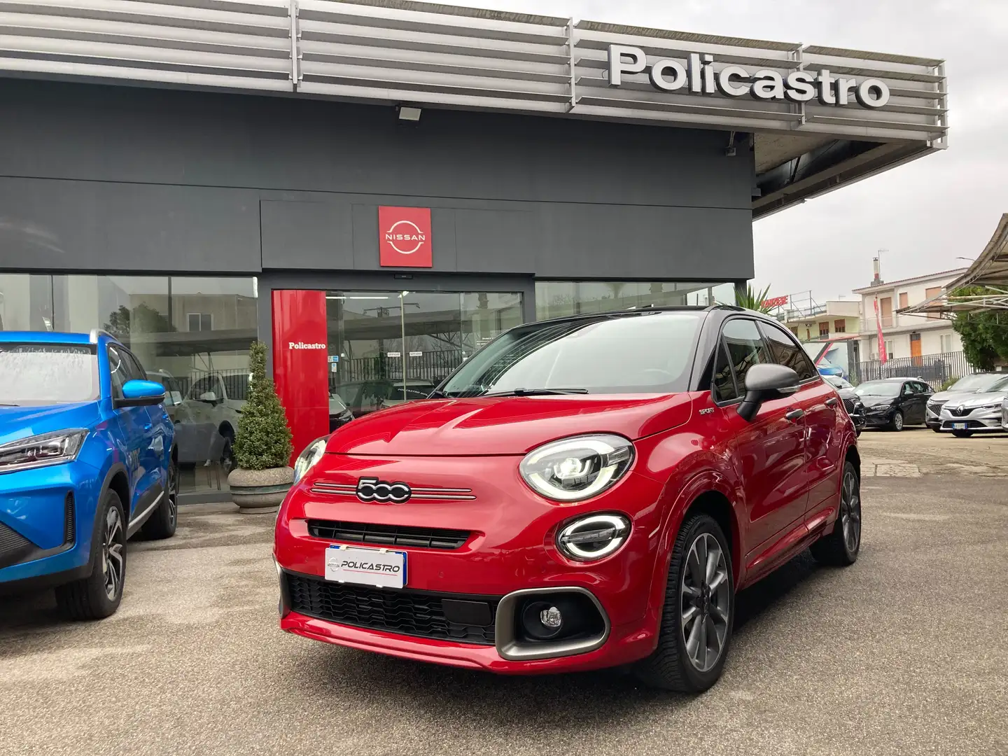 Fiat 500X 1.3 mjet Sport 95cv NAVIGAZIONE TELECAMERA CRUISE Rosso - 1