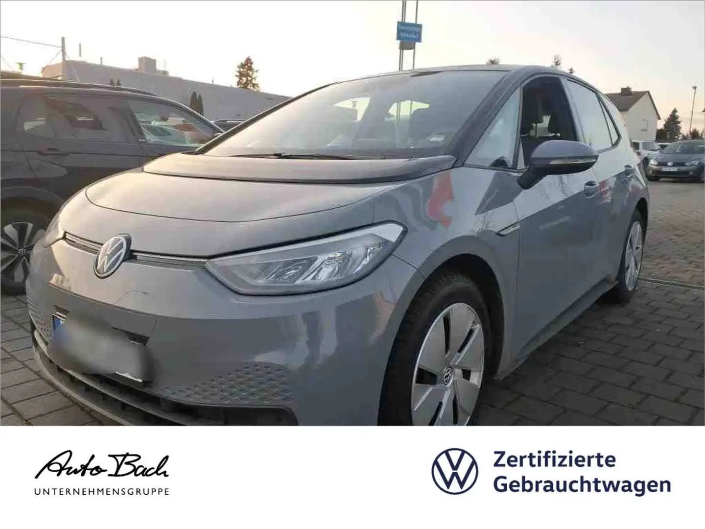 Volkswagen ID.3 Pro Navi LED Standklima CarPlay ACC EPH DAB Grau - 1