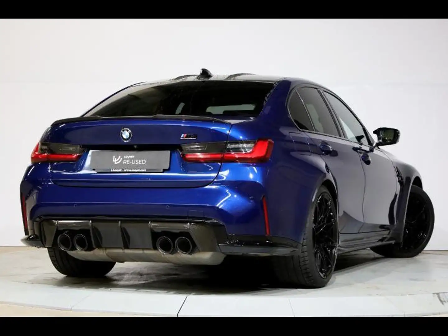 BMW M3 Berline Competition Individual Bleu - 2