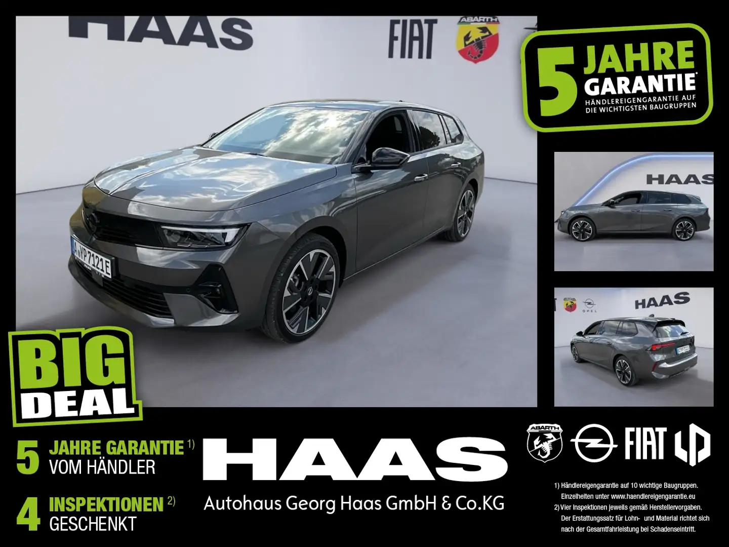 Opel Astra Electric Sports Tourer Navigation, Kamera Grau - 1