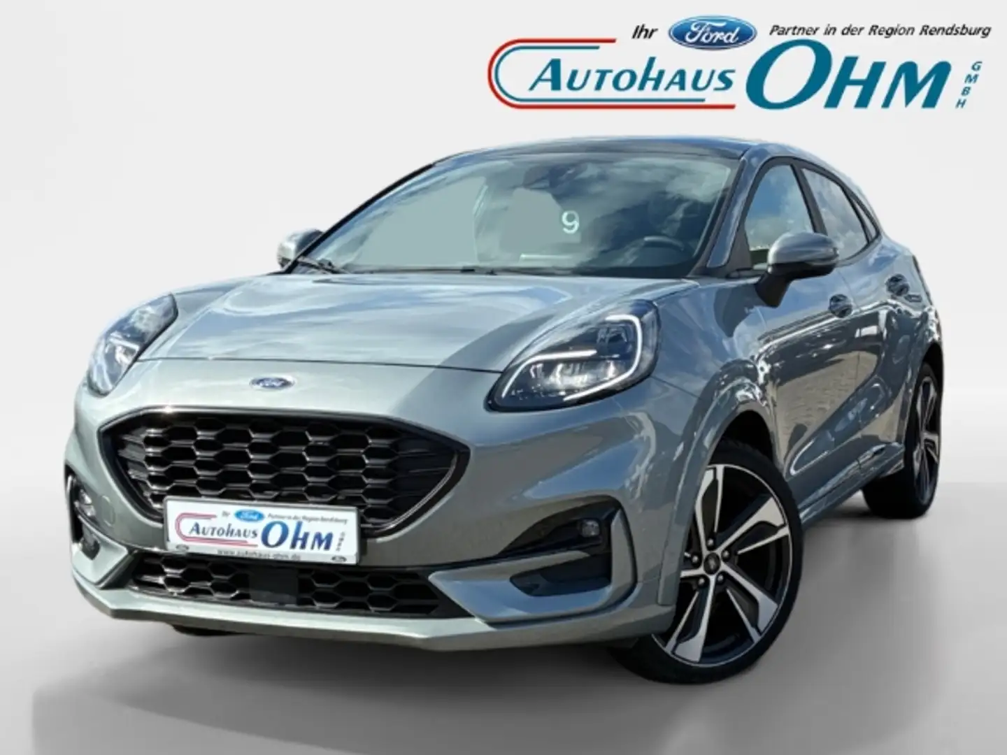 Ford Puma ST-Line X 1.0 MHEV - PANO - LED - SHZ - Silber - 1