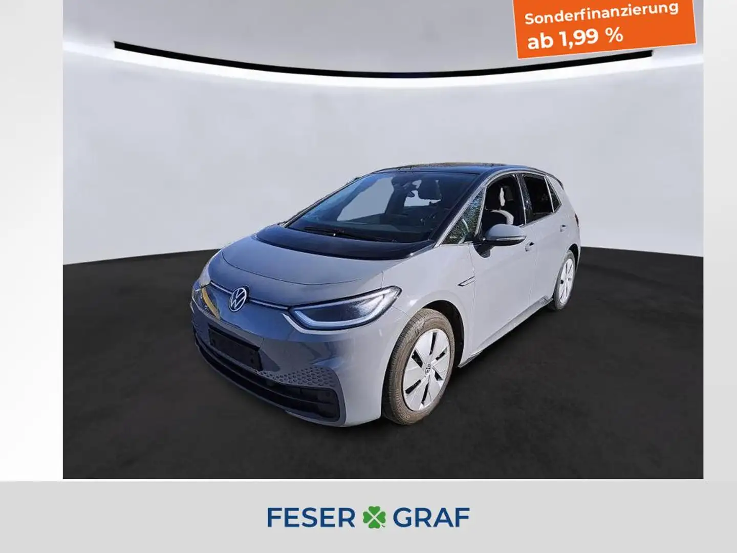 Volkswagen ID.3 Pure Performance 1-Gang NAVI LED Grau - 1
