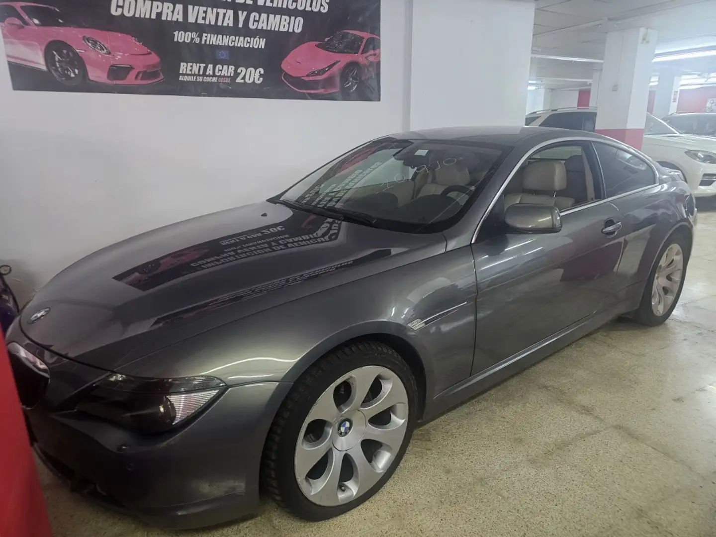 BMW BMW Serie 6 Deportivo Automático de 2 Puertas Grigio - 1
