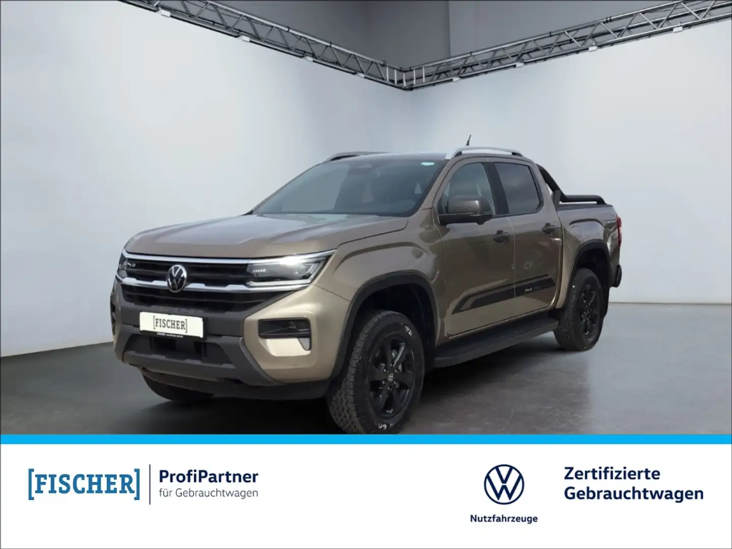 Volkswagen Amarok 3.0TDI 4Motion DC PanAmericana Matrix Navi AHK STH Beige - 1