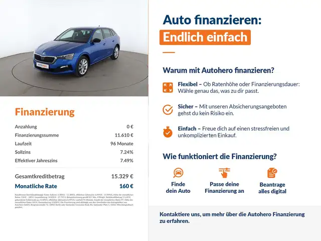 Skoda Scala view 2