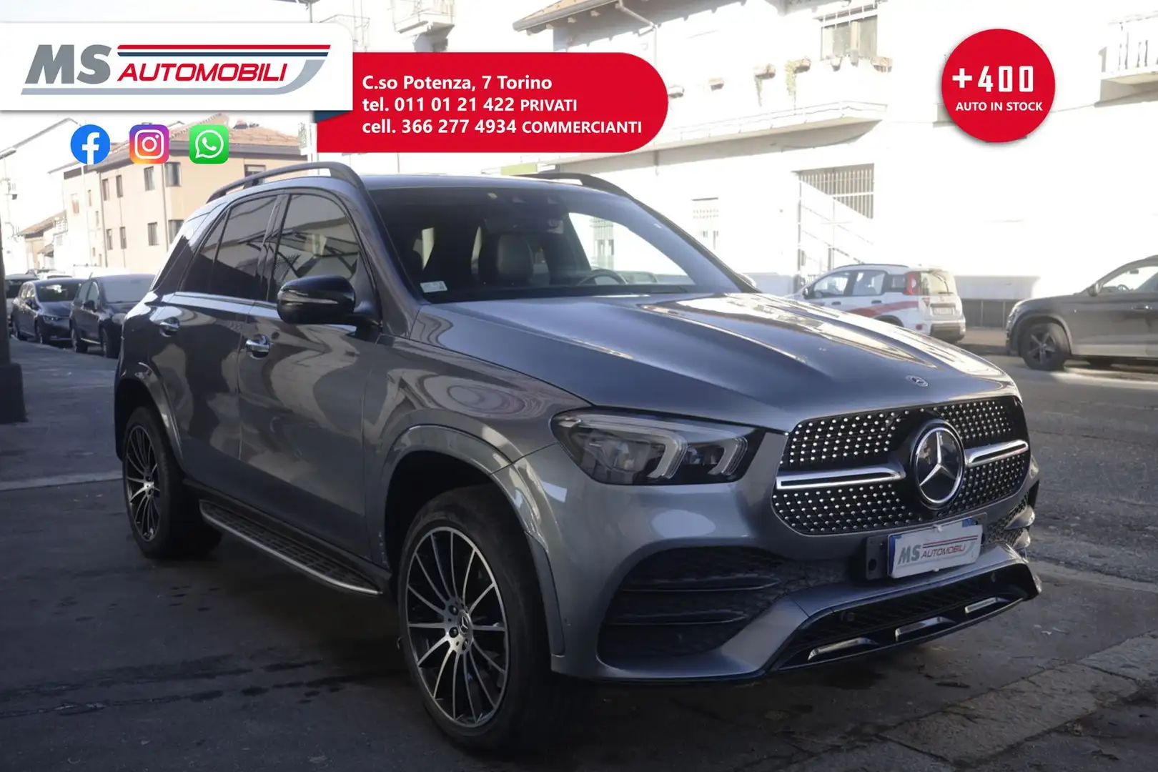 Mercedes-Benz GLE 450 Mercedes-Benz GLE 450 4Matic EQ-Boost Premium Plu Grigio - 1