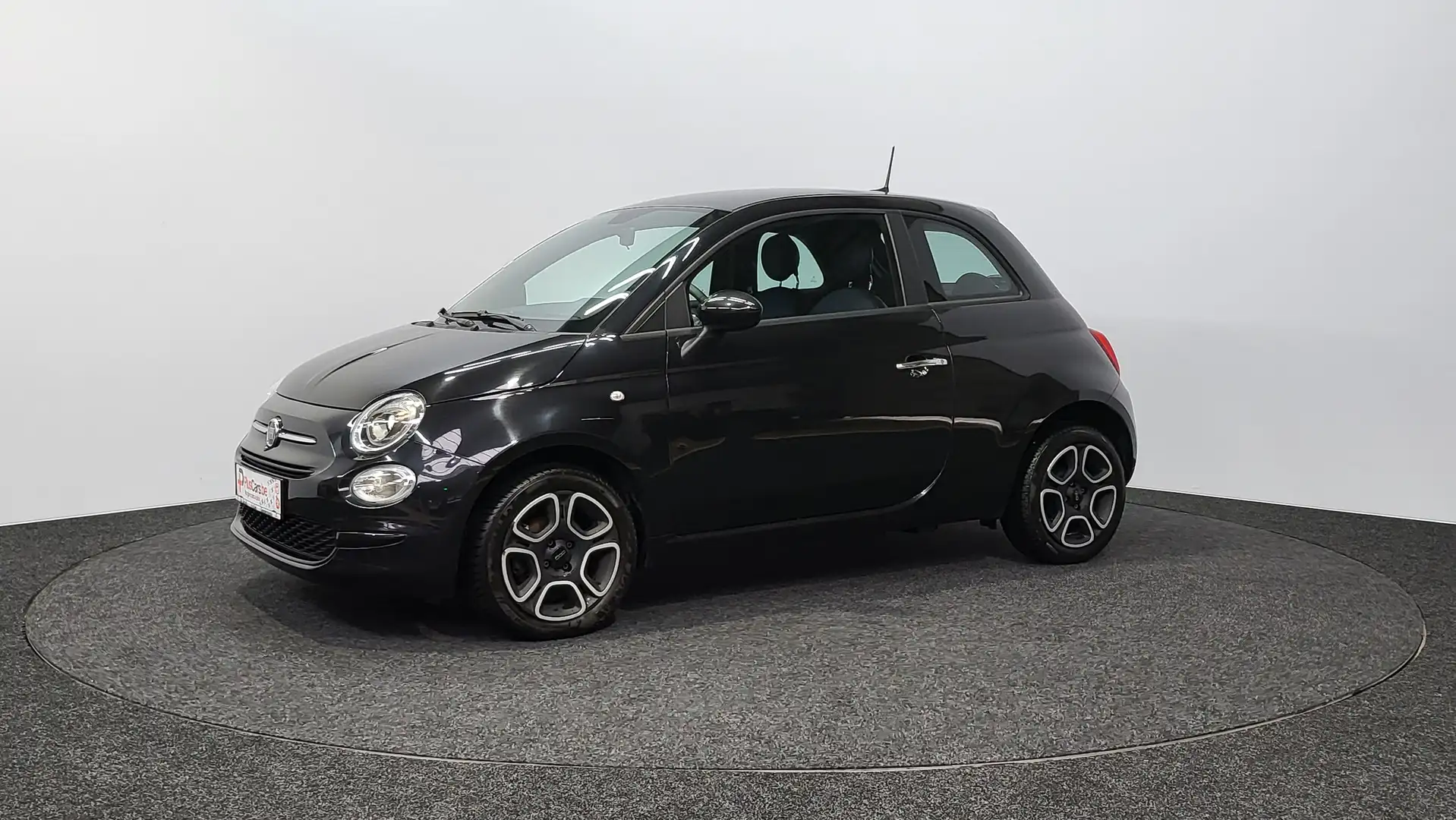 Fiat 500 1.0i MHEV ~ CarPlay ~ Airco ~ CC ~ TopDeal Schwarz - 1
