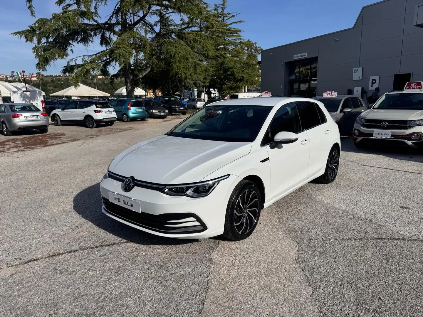 Volkswagen Golf Golf VIII 2020 2.0 tdi Style 115cv dsg Blanc - 1