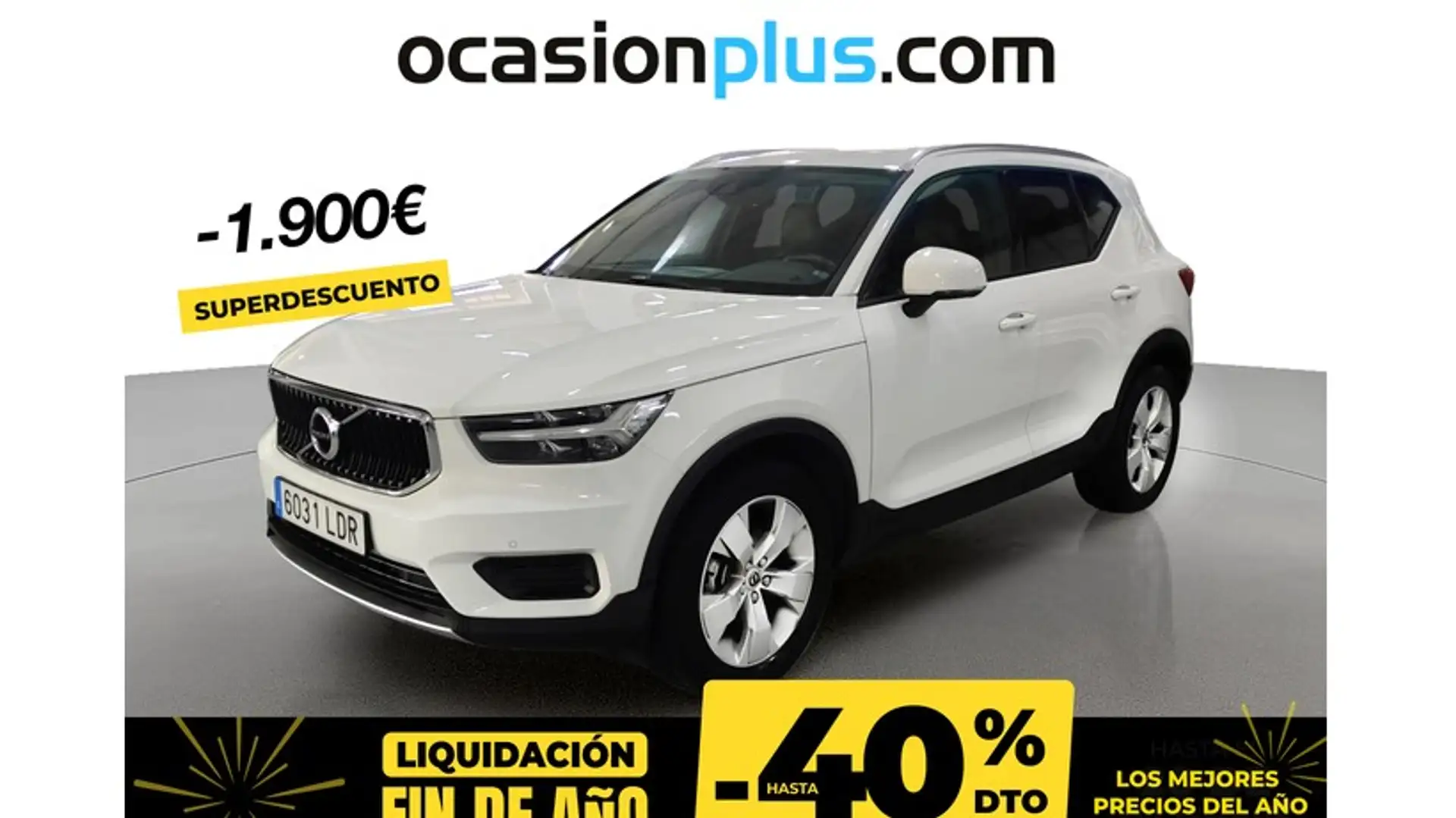 Volvo XC40 T3 Momentum Blanc - 1