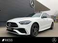 Mercedes-Benz C 300 e T AMG PANO RFK MEMORY DAB LED SPORTSITZ Weiß - thumbnail 1